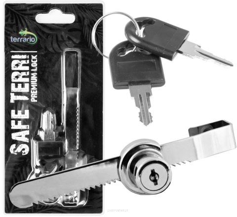 Terrario Safe Terri 90 - zamek do drzwi przesuwnych 9cm, Akcesoria
