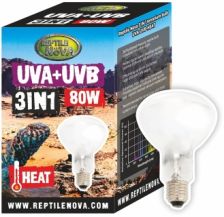 REPTILE NOVA 3in1 UVA + UVB 80W Ogrzewanie do terrarium