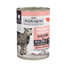 Wiejska Zagroda Wiejska Zagroda mokra karma monobiałkowa dla kota jagnięcina 400 g