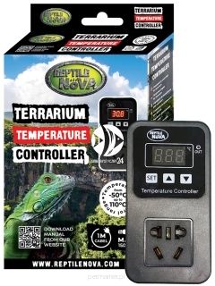 REPTILE NOVA Terrarium Temperature Controller (REP-TEMP-CONTROLLER) - Kontroler temperatury do terrarium, Akcesoria