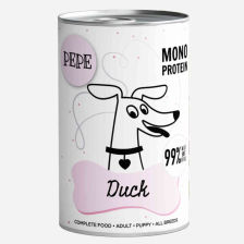 PEPE duck 99% kaczka 400 g Karma mokra dla psa