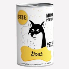 PEPE goat 99% koza 400 g Karma mokra dla psa