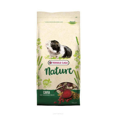 Versele Laga Cavia Nature 700g Versele Laga Pokarm dla świnek morskich.