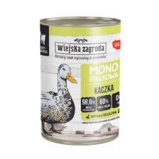 Wiejska Zagroda Wiejska Zagroda mokra karma monobiałkowa dla kota kaczka 400 g