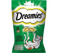 Dreamies Przysmaki Dla Kota Chrupiące Paszteciki Z Nadzieniem Z Nutą Kocimiętki 60g