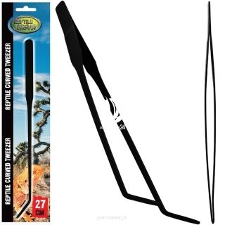 REPTILE NOVA Reptile Curved Tweezer (REP-TWEEZ-CURVED) - Pęseta zagięta do terrarium, Akcesoria