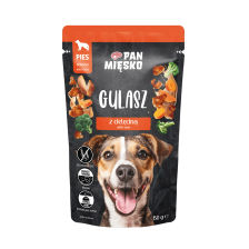 Karma mokra dla psa Pan Mięsko gulasz z cielęciną 150g