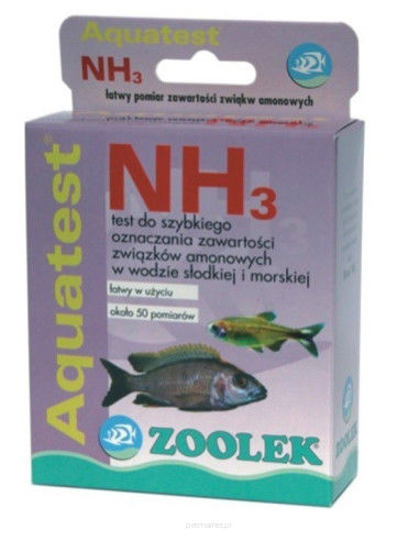Zoolek Test NH3 NA AMONIAK Akcesoria