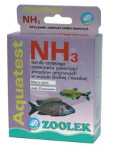 Zoolek Test NH3 NA AMONIAK Akcesoria