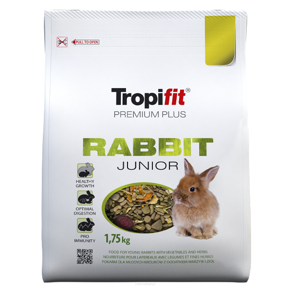 Tropifit Premium Plus Rabbit Junior 750 g Karma dla królika