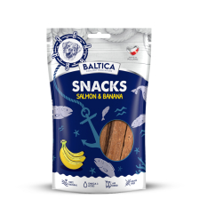BALTICA EXCELLENT Snack Salmon & Banana 80g Przysmaki dla psa