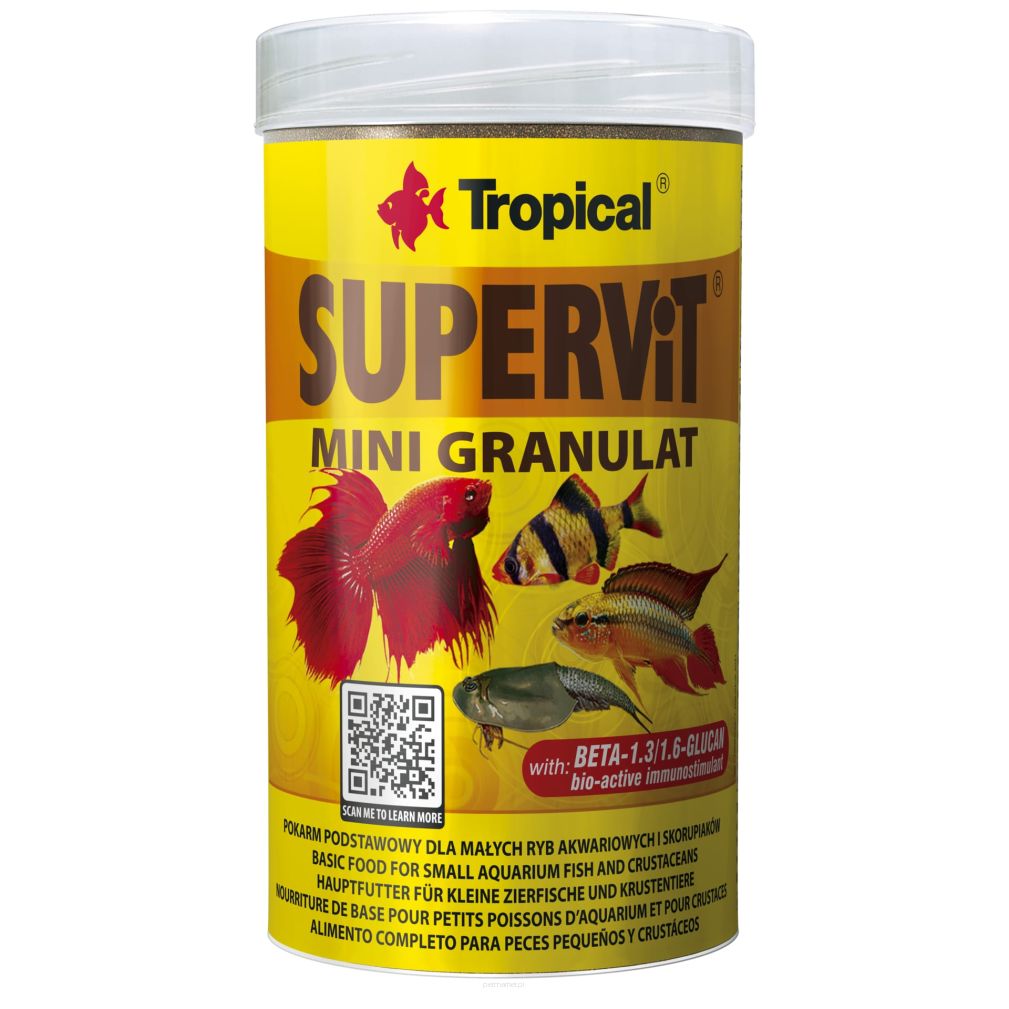 Tropical SUPERVIT MINI GRANULAT 250ML/162,5G Pokarm