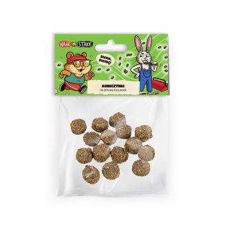 Ham Stake Koniczynki na zdrowy brzuszek 20g Karma uzupełniająca dla gryzoni - 2