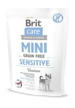 Brit Care Mini Grain-Free Sensitive, dziczyzna, 400g karma sucha dla psa