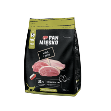 Karma sucha dla kota Pan Mięsko indyk z gęsią 400g