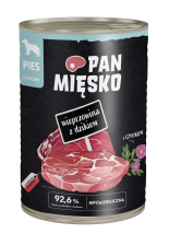 Karma mokra dla Psa Pan Mięsko wieprzowina z dzikiem 400g