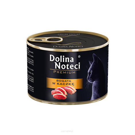 Dolina Noteci Premium Mokra karma dla kota bogata w kaczkę 185 g