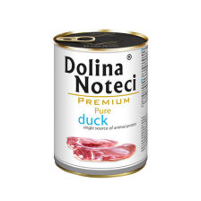 Dolina Noteci Premium Mokra karma dla psa alergika Dolina Noteci Premium Pure bogata w kaczkę 400g