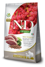 N&D Quinoa canine Karma sucha dla psa kaczka batat 2kg