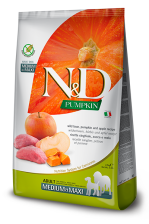 N&D Pumpkin Grain Free canine Karma sucha dla psa 2kg  dzik, dynia i jabłko.