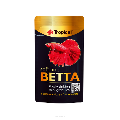 Tropical Soft Line Betta Pokarm