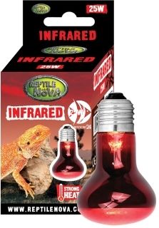 REPTILE NOVA Infrared UVA 25W (INFRARED-25W) - Żarówka grzewcza do terrarium - 2