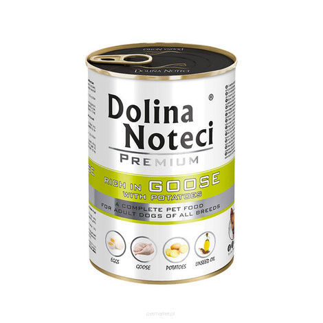 Dolina Noteci Premium Mokra karma dla psa Dolina Noteci Premium 400g Gęś z ziemniakami
