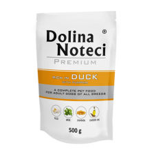 Dolina Noteci Premium Mokra karma dla psa Dolina Noteci Premium bogata w kaczkę z dynią saszetka 500 g