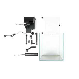 Aquael Shrimp Set Duo 35 2.0 Akwarium Krewetkarium Czarny Zestaw Akwariowy - 3