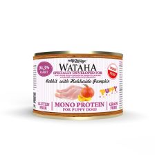 Wataha karma mokra dla szczeniąt MONO Królik z Dynią Hokkaido 185g
