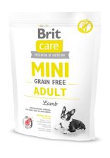 Brit Care Mini Grain-Free Adult, jagnięcina, 400 g karma sucha dla psa