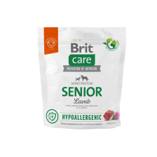 Brit Care Dog Hypoallergenic Senior, jagnięcina, 1 kg Hipoalergiczna karma dla starszych psów wszystkich ras